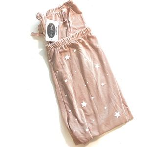 Z Supply Lux Star Joggers Blush/Mauve Size Medium